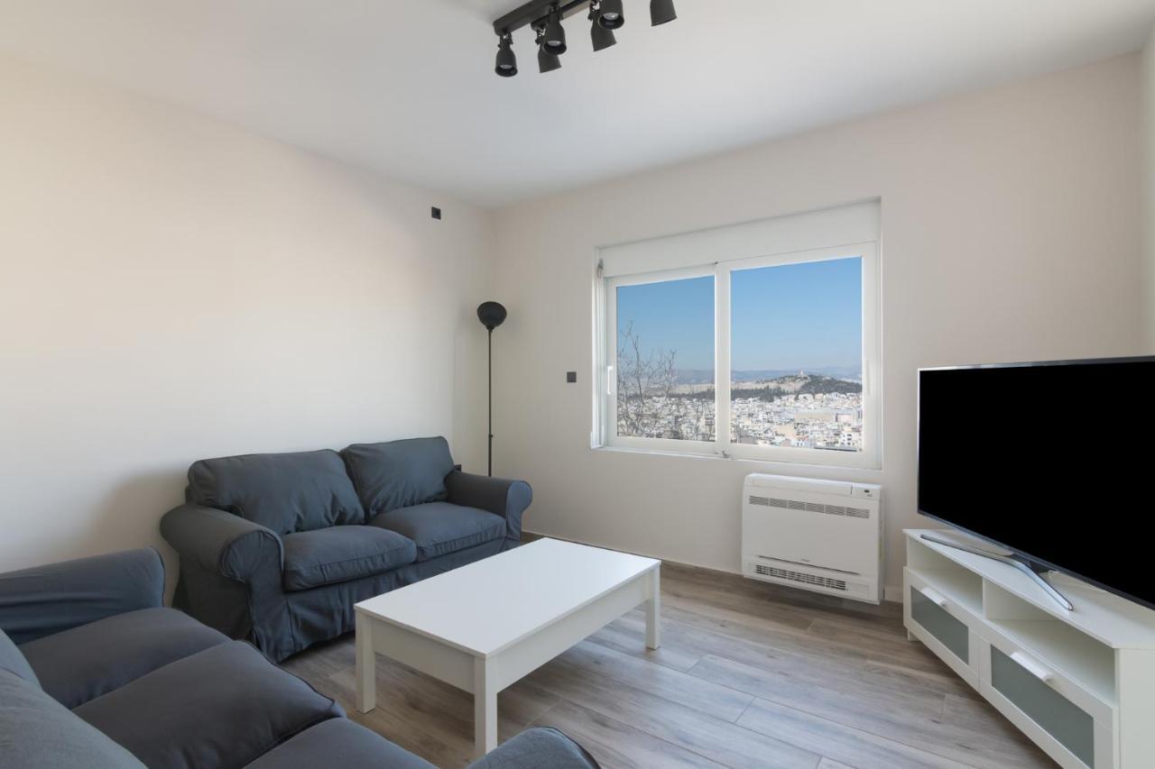 Acropolis View Apartment For 4 Ppl เอเธนส์ ภายนอก รูปภาพ